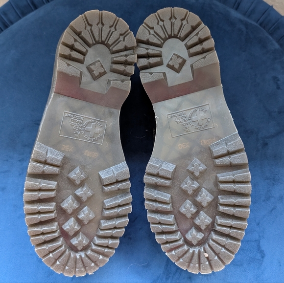 Dr. Martens Vegan Adrian Felix Platform Tassel Loafers - Black - Picture 8 of 9